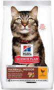 HILL'S SP Feline Mature Аdult 7 + Indoor & Hairball с курицей