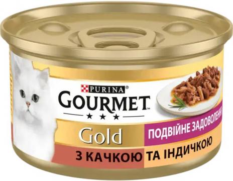 Изображение 1 - Gourmet Gold Кусочки в подливке с уткой и индейкой