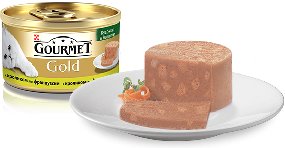 Изображение 4 - Gourmet Gold Кусочки в паштете с кроликом