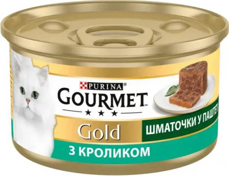 Изображение 1 - Gourmet Gold Кусочки в паштете с кроликом