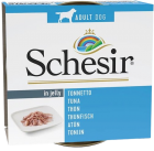 Schesir тунец в желе для собак, банка