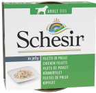 Schesir филе курицы в желе для собак, банка