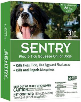 Изображение 1 - Sentry капли для собак более 30 кг