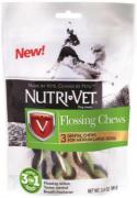 Nutri-Vet Flossing Chews 3in1 Лакомство для зубов