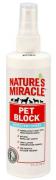 8in1 Nature’s Miracle Pet Block Отпугивающий спрей для собак