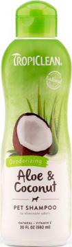 Изображение 1 - TropiClean Aloe-Coconut Шампунь дезодорирующий
